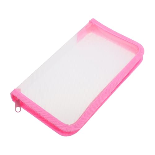 Tofficu Transparentes Federmäppchen Mit Reißverschluss Mehrzweck-stiftetasche Aus Kunststoff Ästhetische Stifteaufbewahrungstaschen Für Schule Und Büro von Tofficu