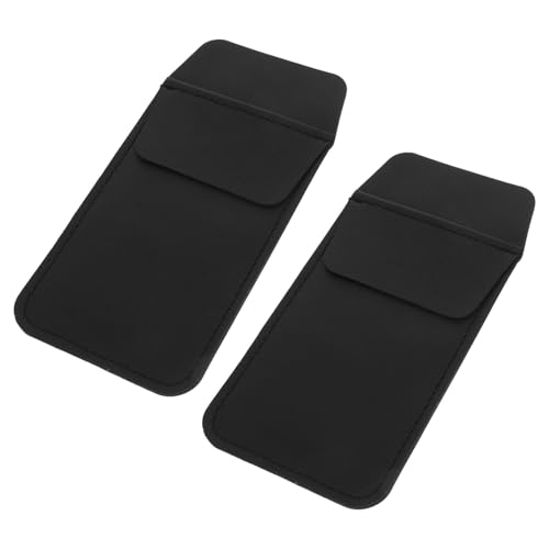 Tofficu 2 Stück Arzt Stift Halter PU Leder Bleistift Tasche Anti Verlust Stifte Organizer für Krankenschwestern und Ärzte Auslaufsichere Stift Aufbewahrung für Alltag von Tofficu