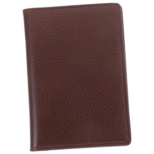 Tofficu Business Card Holder Bag Für Männer Eleganter Praktischer Visitenkartenetui Aus Echtem Mit Platz Für Kreditkarten Und Id-Karten Einfach Zu Transportieren von Tofficu