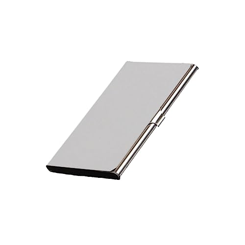 Tofficu 1stück Edelstahl Visitenkartenhalter Für Männer Und Frauen Elegantes Business-case Kann Als Spiegel Verwendet Werden Schlank Und Tragbar Für Kreditkarten Und Namensschilder von Tofficu