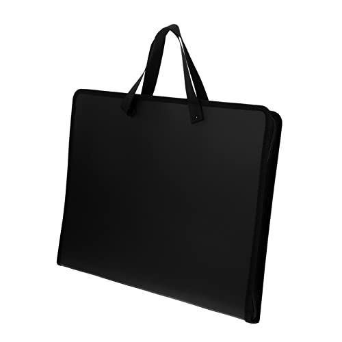 Tofficu Zeichenpapier-Aufbewahrungstasche Tote-Organizer Handheld-Artwork-Tasche dokumentenmappe Document Folder Prüfungspapierbeutel Kunsttaschen für Zubehör Rucksack Kombination Koffer von Tofficu