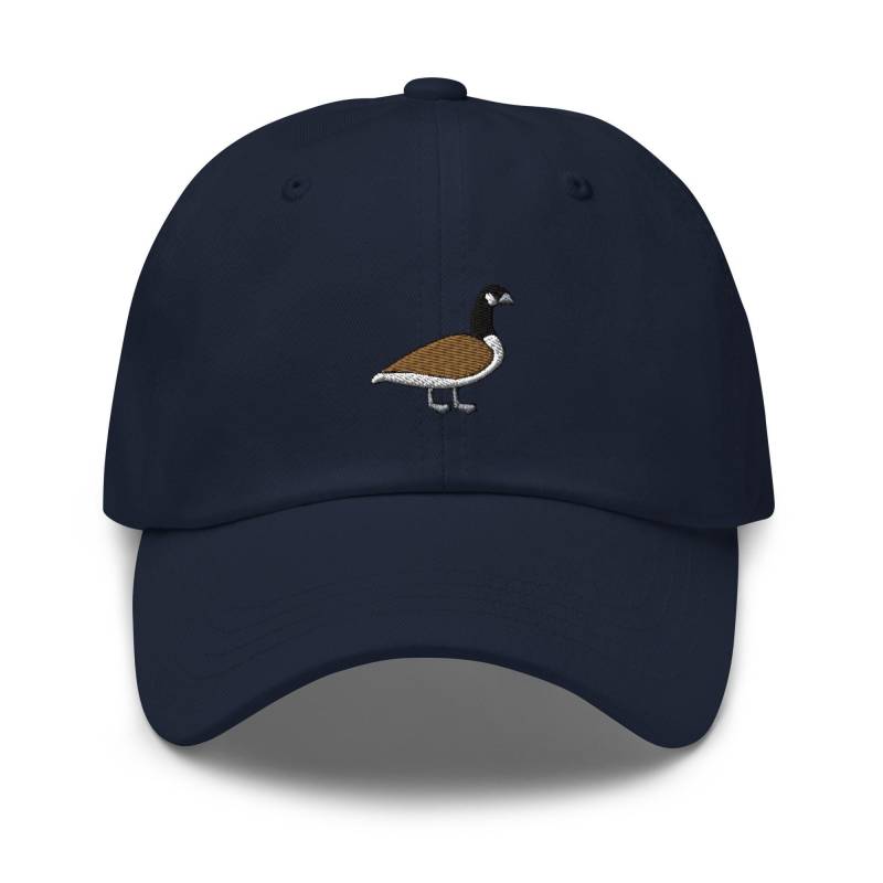 Kanadagans Bestickte Dad-Kappe Unisex-Kappe Aus Chino-Baumwolltwill von TofuTigerStudio