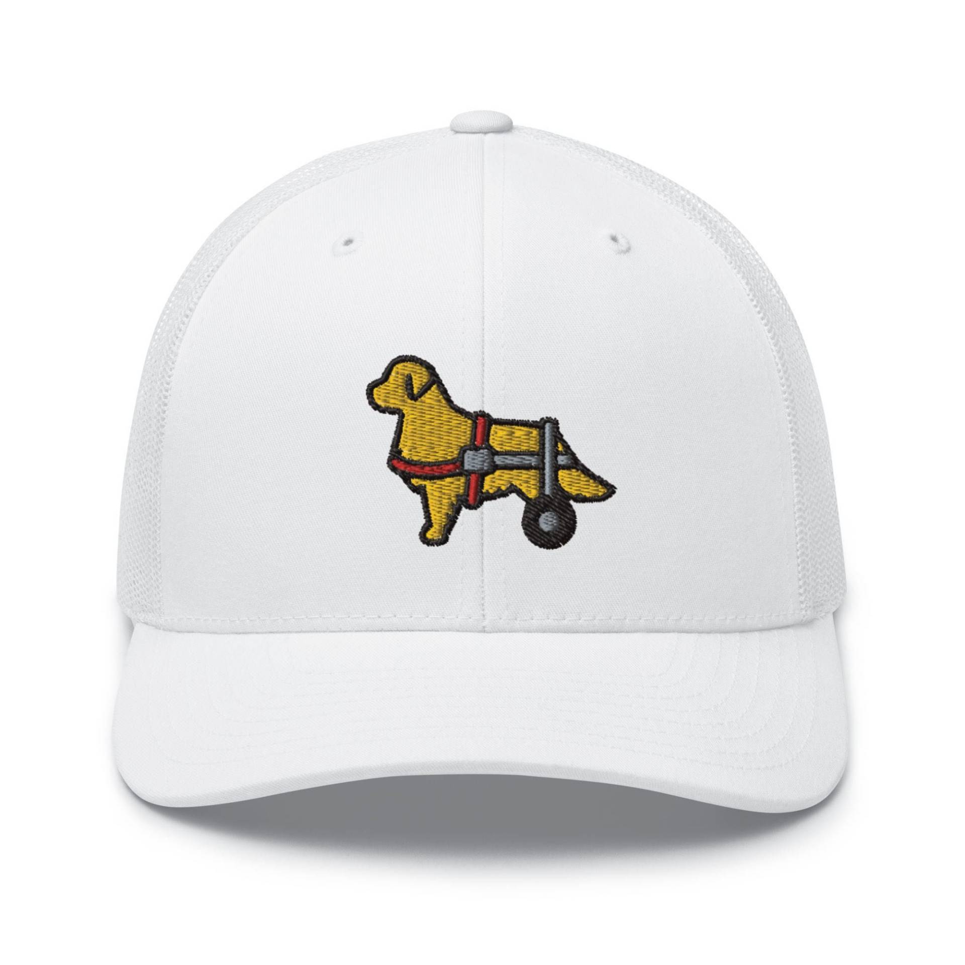 Ihre Hundehund Individuell Bestickte Hundemütze Strukturierte Retro Cap Mit Mesh-Rücken von TofuTigerStudio