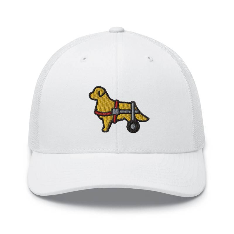Ihre Hundehund Individuell Bestickte Hundemütze Strukturierte Retro Cap Mit Mesh-Rücken Ihre Hundehund Individuell Bestickte Hundemütze Strukturierte Retro Cap Mit Mesh-Rücken von TofuTigerStudio