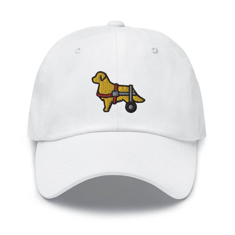 Ihre Karierte Hundemütze Chino Cotton Twill, Verstellbare Unisex-Hut von TofuTigerStudio