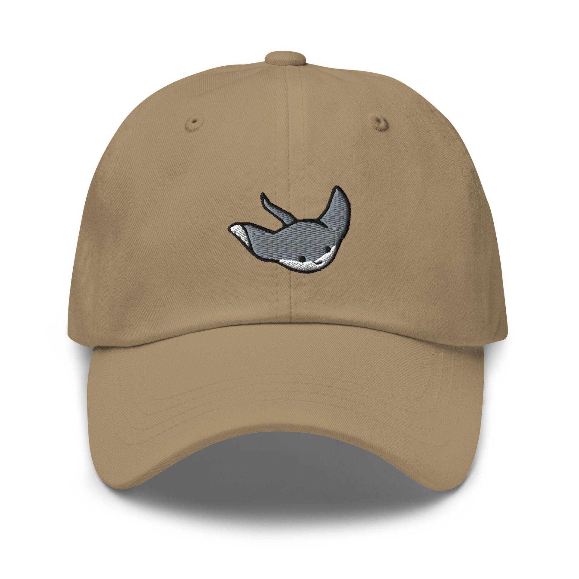stingray Bestickt Dad Cap Verstellbare Unisex-Kappe Aus Chino-Baumwolltwill von TofuTigerStudio