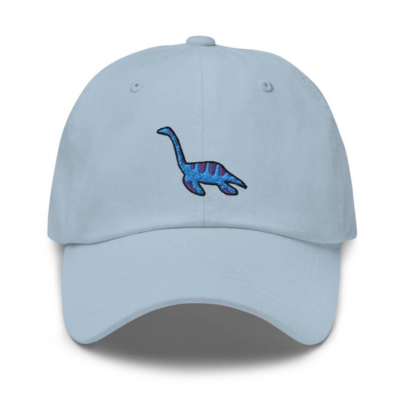 Plesiosaurus Gestickte Dad Cap Unisex Chino Cotton Twill Cap von TofuTigerStudio