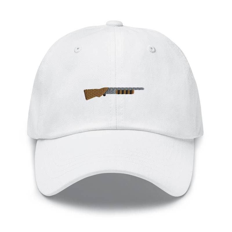 Shotgun Bestickte Dad Cap Verstellbare Unisex-Kappe Aus Chino-Baumwolltwill von TofuTigerStudio