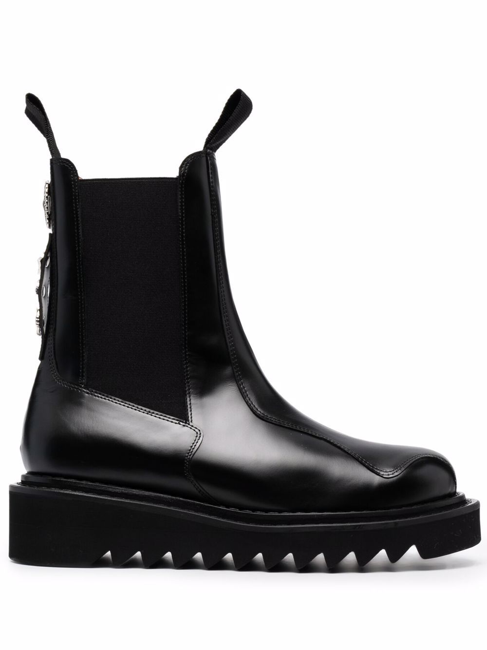 Toga Virilis Chelsea-Boots mit breiter Sohle - Schwarz von Toga Virilis