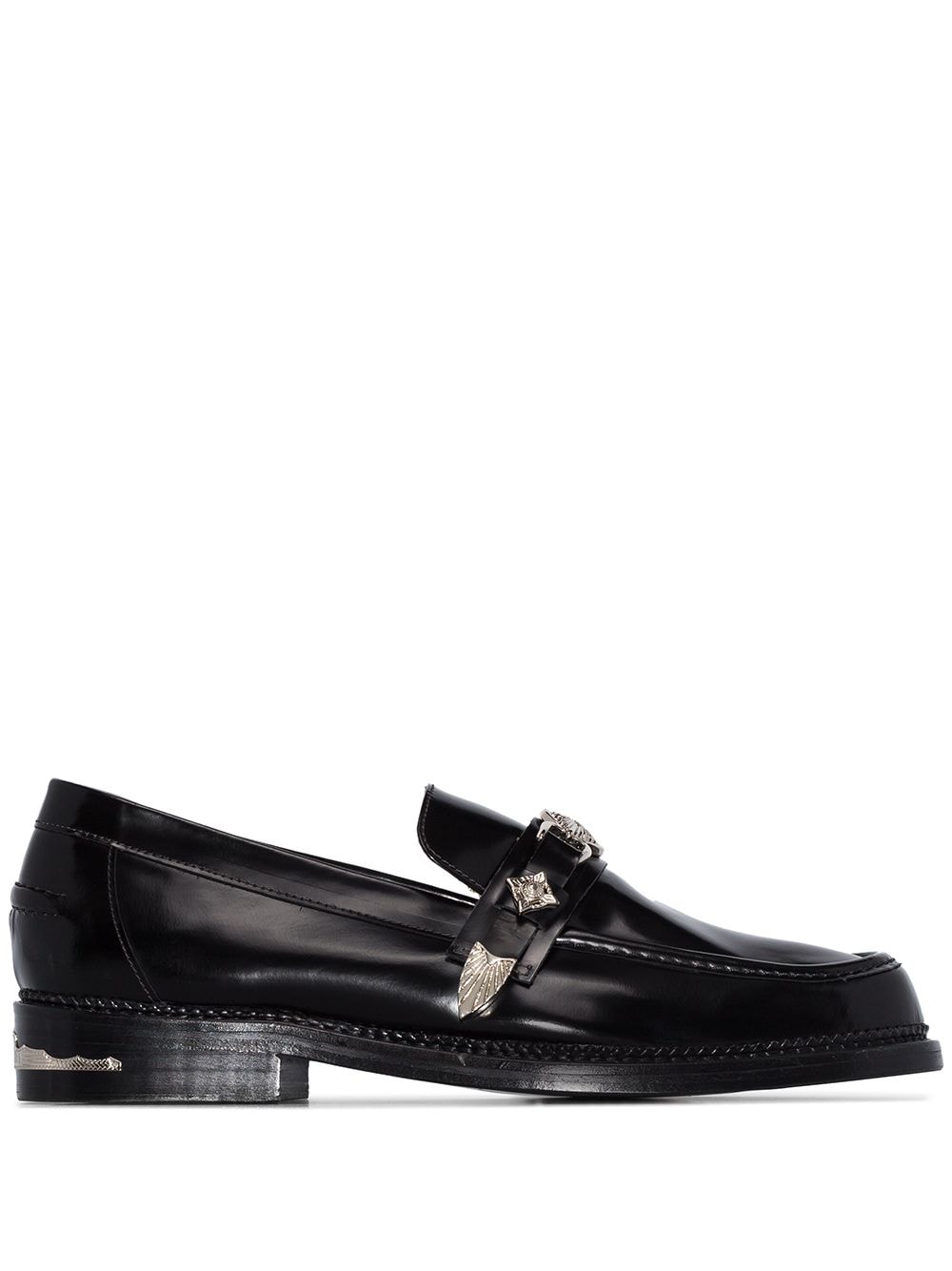 Toga Virilis Loafer mit Schnalle - Schwarz von Toga Virilis