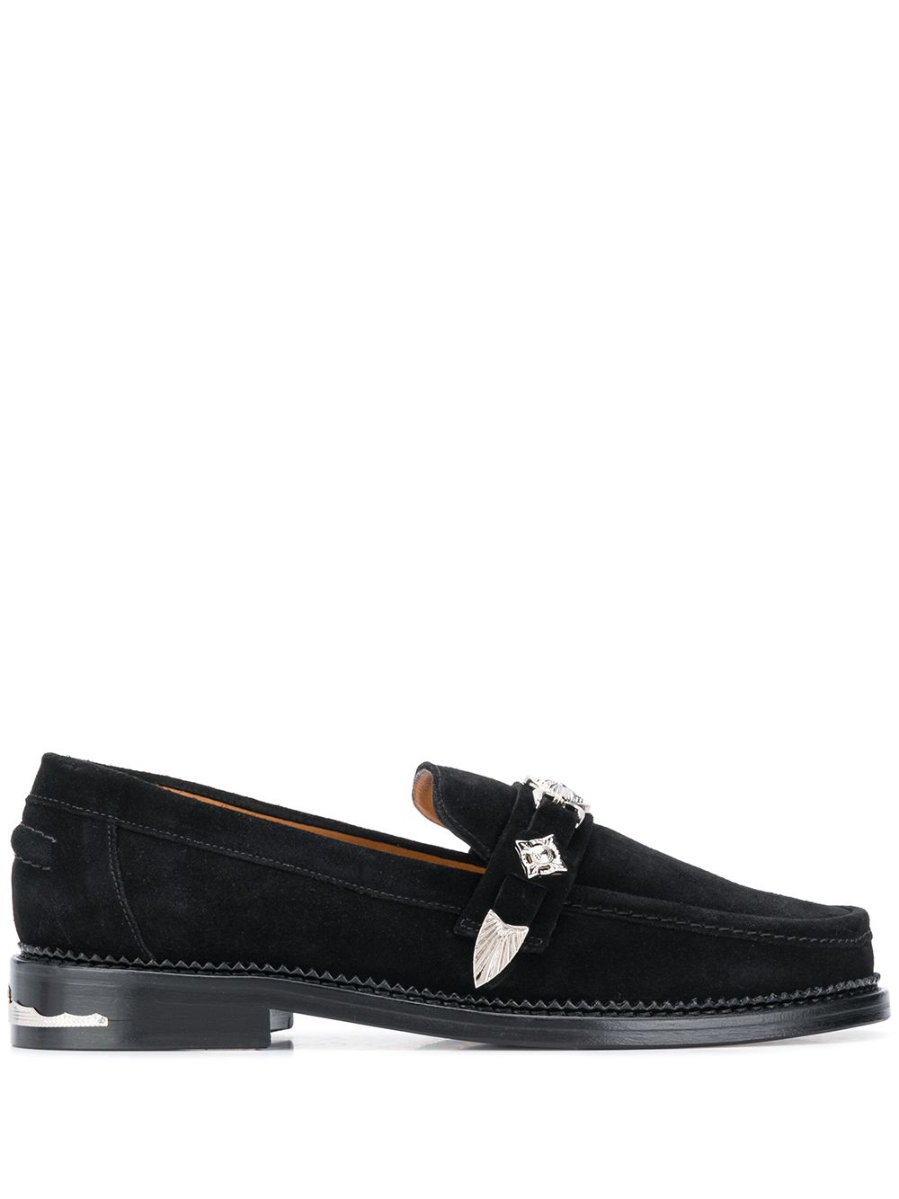 Toga Virilis Loafer mit Westernriemen - Schwarz von Toga Virilis