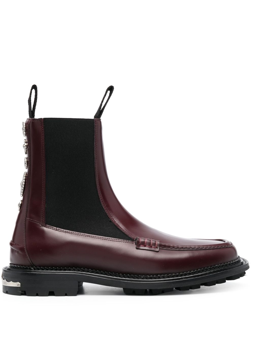 Toga Virilis Side Gore Chelsea-Boots - Rot von Toga Virilis