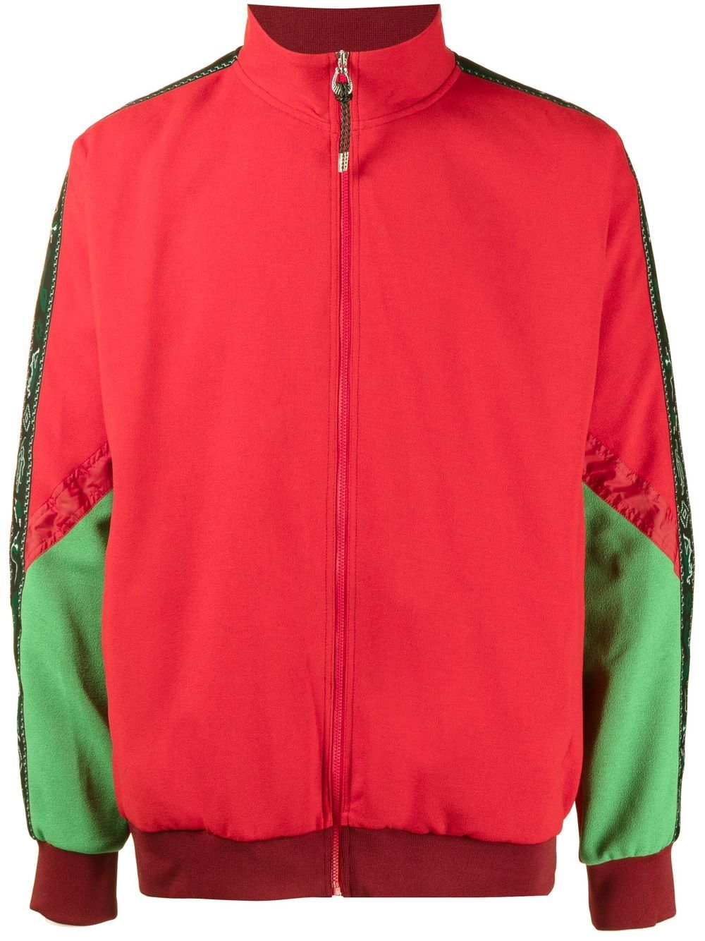 Toga Virilis Pullover in Colour-Block-Optik - Rot von Toga Virilis