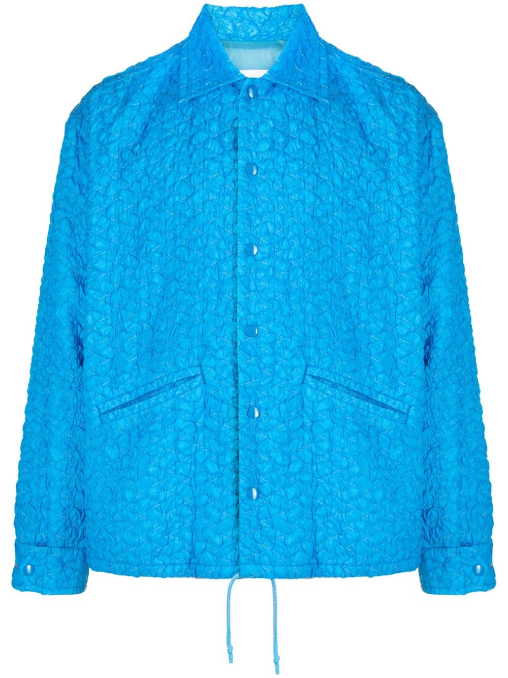 Toga Virilis Strukturierte Hemdjacke - Blau von Toga Virilis