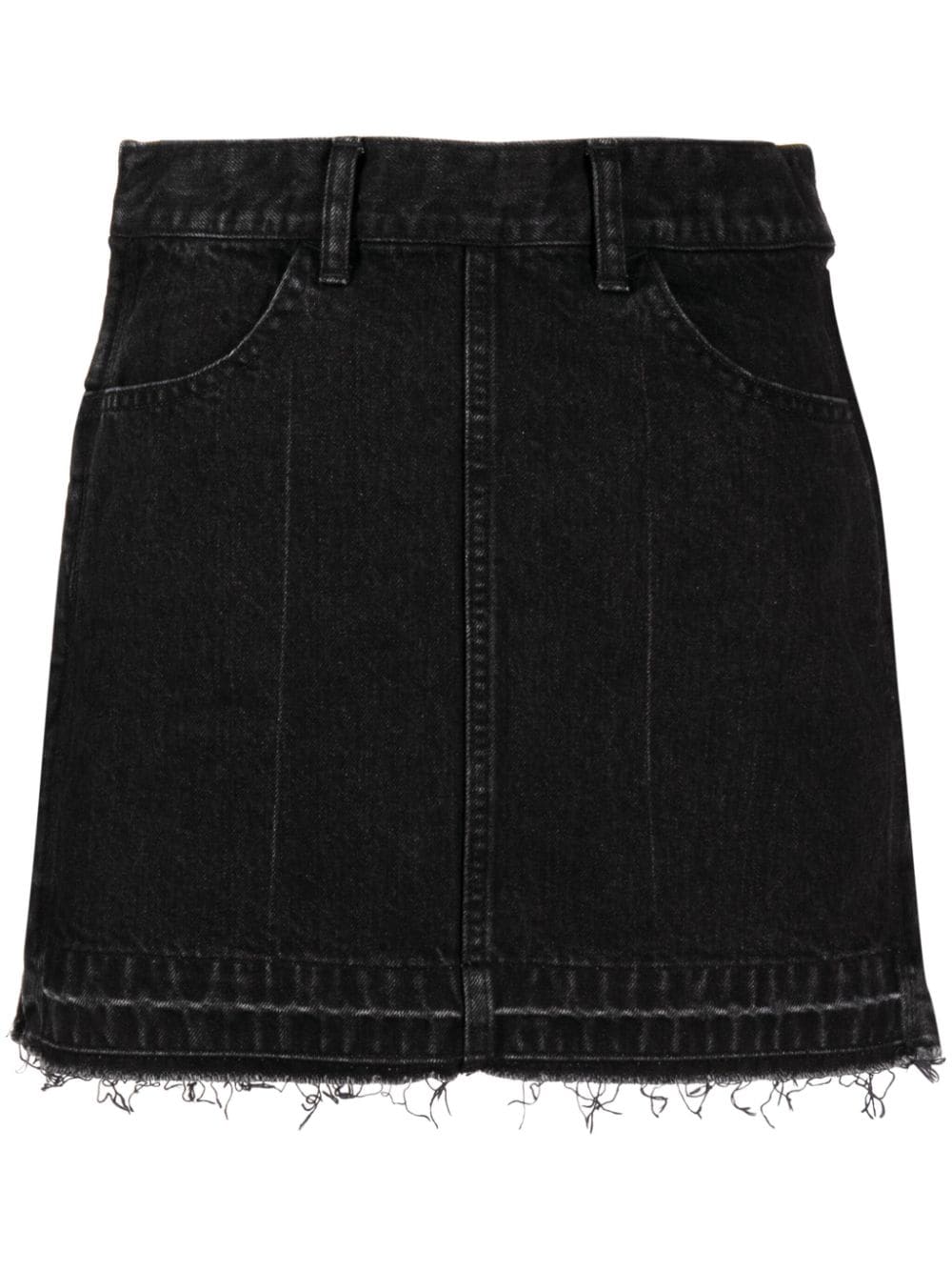 Toga Minirock aus Denim - Schwarz von Toga