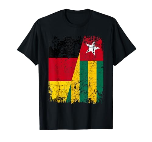 TOGO DEUTSCHLAND Flagge | Damen Herren Kinder | Togo T-Shirt TOGO DEUTSCHLAND Flagge | Damen Herren Kinder | Togo T-Shirt von Togo Family Shop