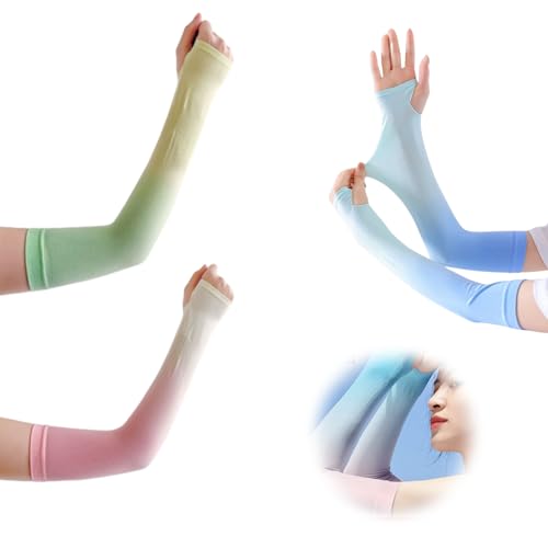 3 Paare Arm Sleeves Arm Kühlung Ärmel Herren Damen Uv-Schutz Armlinge Tattoo Abdeckung Armstulpen Running Armlinge Tattoo Armstulpen mit daumenloch UPF 50+ für Basketball,Fußball,Volleyball,Armstrumpf 3 Paare Arm Sleeves Arm Kühlung Ärmel Herren Damen Uv-Schutz Armlinge Tattoo Abdeckung Armstulpen Running Armlinge Tattoo Armstulpen mit daumenloch UPF 50+ für Basketball,Fußball,Volleyball,Armstrumpf von TogtherKings