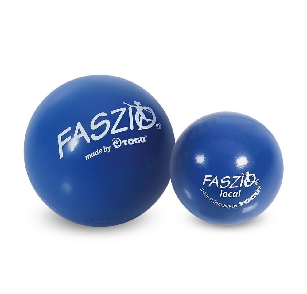 Togu Massageball Faszienbälle-Set Faszio, Zur Behandlung von Verklebungen und Verspannungen von Togu