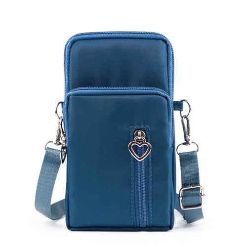 Tohrugue Kleine Handytasche, Damen, Handytasche, kleine Geldbörse für Telefon, Crossbody Tasche, Laufen, Armbag, Blau - Petrol Tohrugue Kleine Handytasche, Damen, Handytasche, kleine Geldbörse für Telefon, Crossbody Tasche, Laufen, Armbag, Blau - Petrol von Tohrugue
