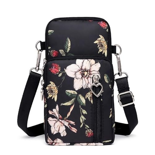 Tohrugue Kleine Handytasche, Damen, Handytasche, kleine Geldbörse für Telefon, Crossbody Tasche, Laufen, Armbag, Kalte Orchidee Tohrugue Kleine Handytasche, Damen, Handytasche, kleine Geldbörse für Telefon, Crossbody Tasche, Laufen, Armbag, Kalte Orchidee von Tohrugue