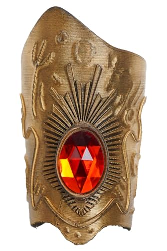 Zombies Addison Cosplay Armband Nova Kostüm Zubehör 3D Druck Armband Requisiten für Erwachsene Halloween Party, Gold, Einheitsgröße von Toitaly