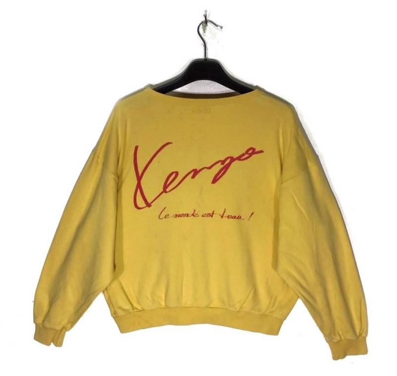 Seltene Vintage Kenzo Paris Baggy Sweatshirts Größe M/Pullover Skate Powell Santa Cruz Skateboard Surfing Surfer Jeans Sweat von TokMungVintage
