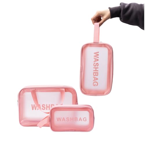 3 Stück Kulturbeutel Durchsichtig, Kosmetiktasche Transparent, Transparente Kulturtasche Damen, Reise Kulturbeutel, Großer Kapazität für Damen Männer, Makeup, Flüssigkeiten 3 Stück Kulturbeutel Durchsichtig, Kosmetiktasche Transparent, Transparente Kulturtasche Damen, Reise Kulturbeutel, Großer Kapazität für Damen Männer, Makeup, Flüssigkeiten von Tokaneit