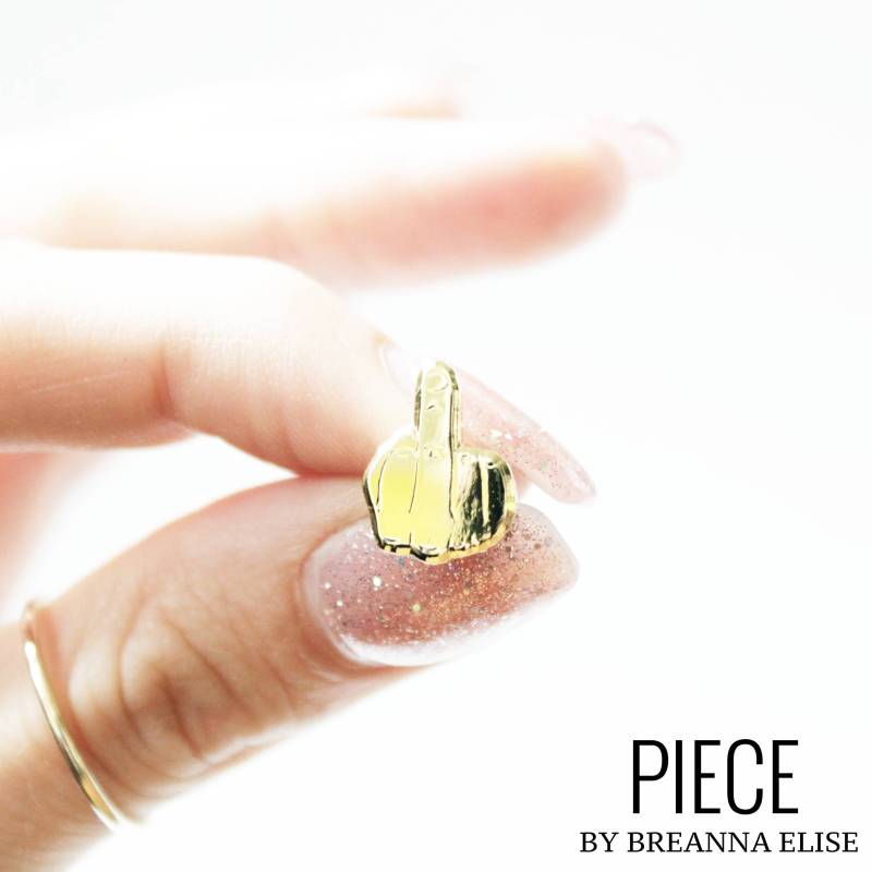 Gold Finger Papa Pin Gold Finger Papa Pin von TokeInPiece