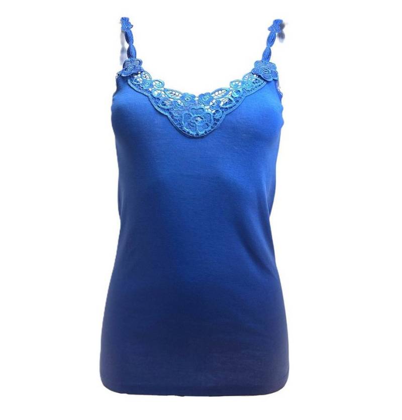 Toker Collection® Achseltop Damen Unterhemd mit elastischen Trägern im 3er Pack (Spar Packung, 3er Pack) aus reiner Baumwolle von Toker Collection®