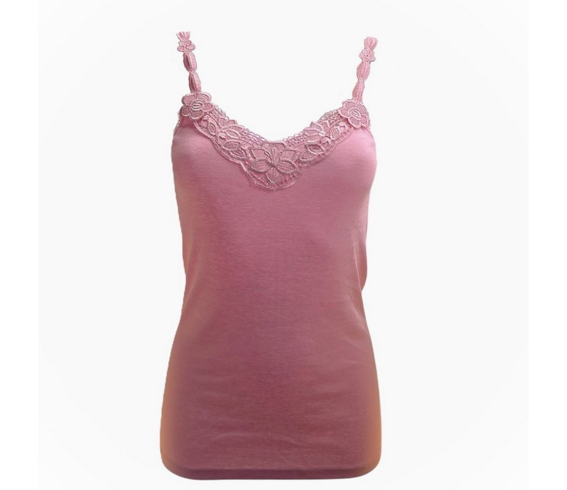 Toker Collection® Achseltop Damen Unterhemd mit elastischen Trägern im 3er Pack (Spar Packung, 3er Pack) aus reiner Baumwolle von Toker Collection®