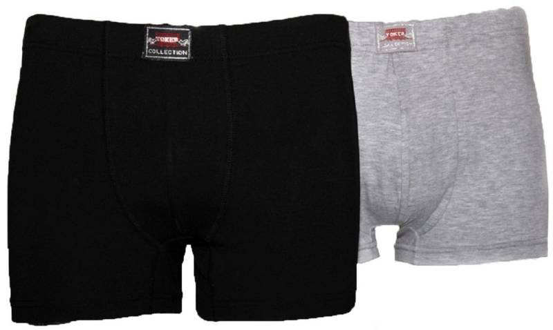 Toker Collection® Boxershorts Herren Boxershort 2er Pack (Packung, 2er Pack) mit Logo auf dem Taillenbund von Toker Collection®