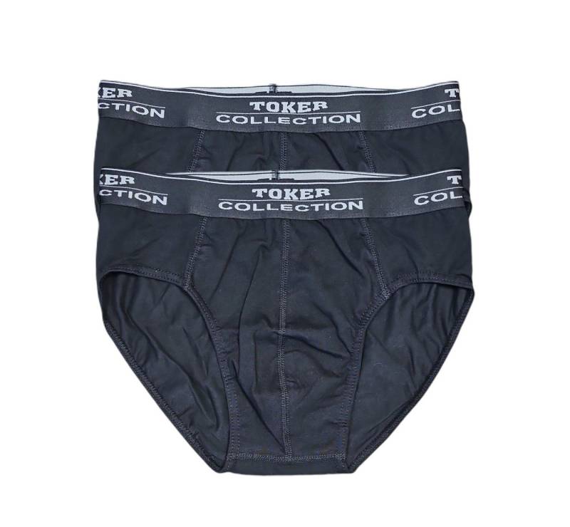 Toker Collection® Funktionsunterhose Herren Sportslip (Packung, 2er-Pack) mit Logo Webbund von Toker Collection®