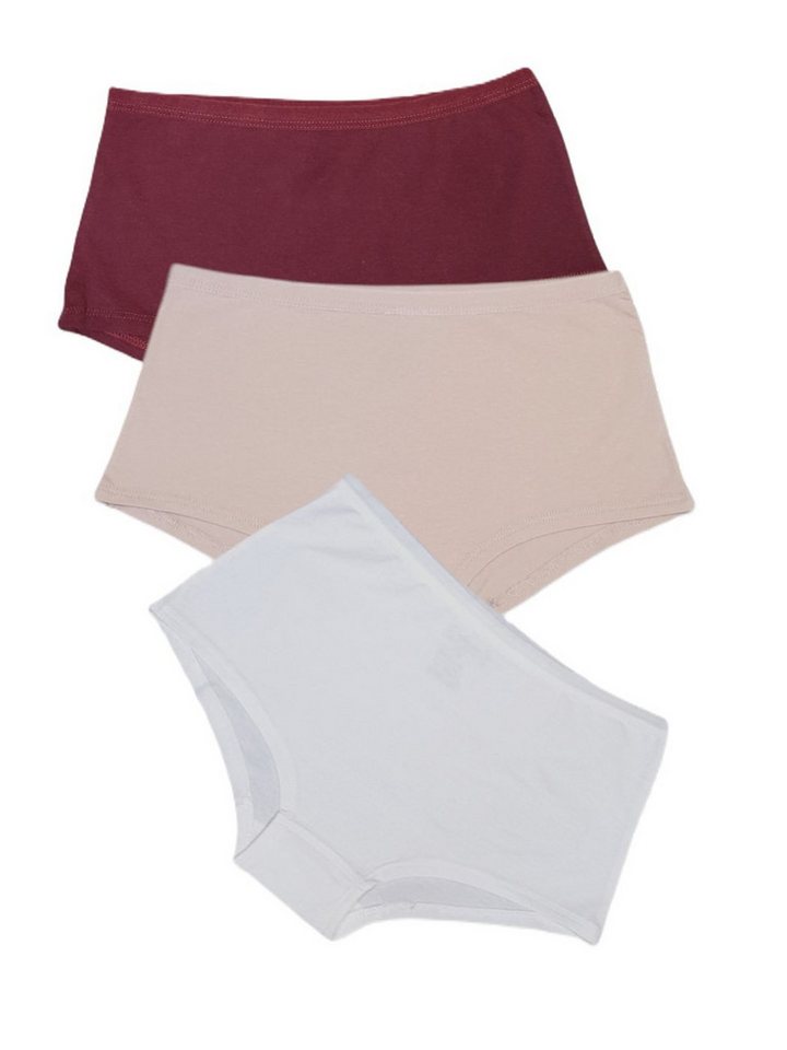 Toker Collection® Hüftpanty Damen Panty, Hipster mit weichem Modal 3er Pack (Packung, 3er-Pack) im 3er Pack von Toker Collection®