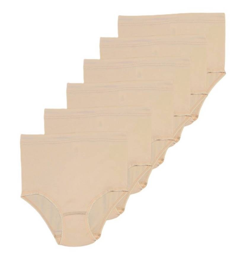 Toker Collection® Hüftslip Damen Hüftslip „Barbara“ 4 Farben, super elastisch (Packung, 6 Stück) von Toker Collection®