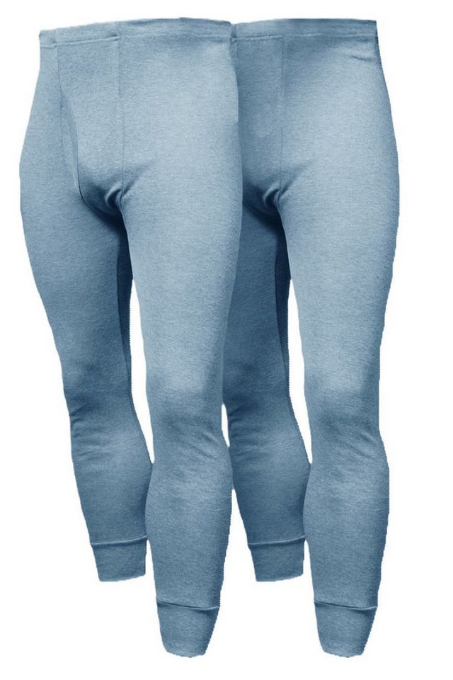 Toker Collection® Lange Unterhose Herren Unterhose lang feinripp, 2 Stück ein Preis (Packung, 2er-Pack) Allergiker Geeignet von Toker Collection®