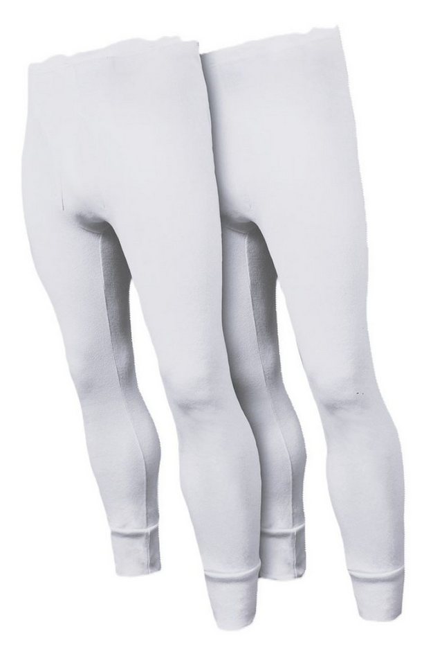 Toker Collection® Lange Unterhose Herren Unterhose lang feinripp, 2 Stück ein Preis (Packung, 2er-Pack) Allergiker Geeignet von Toker Collection®