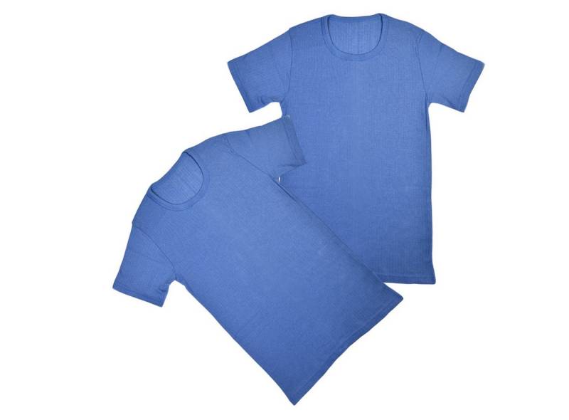 Toker Collection® Thermounterhemd Herren Thermounterhemd Kurzarm Arm, 2er-Pack (Packung, 2er-Pack) doppelripp Optik von Toker Collection®