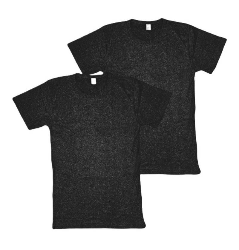 Toker Collection® Thermounterhemd Herren Thermounterhemd Kurzarm Arm, 2er-Pack (Packung, 2er-Pack) doppelripp Optik von Toker Collection®