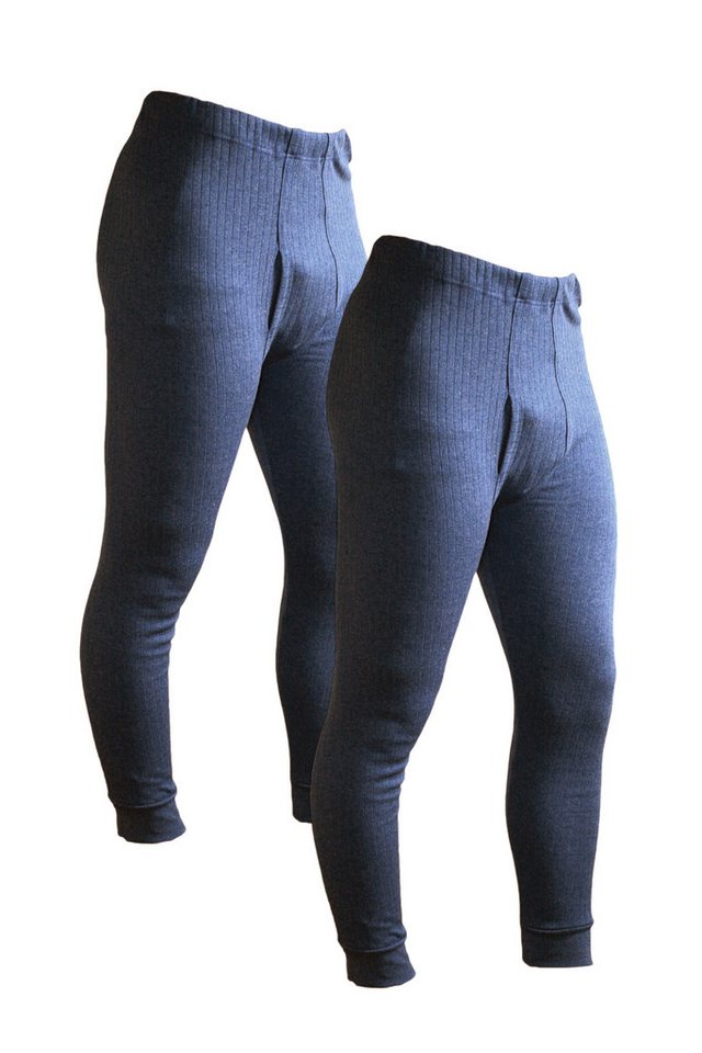 Toker Collection® Thermounterhose Warme Thermo Unterhose 2 Stück bis Größe 14 (Packung, 2er-Pack) Gummi wechselbar von Toker Collection®