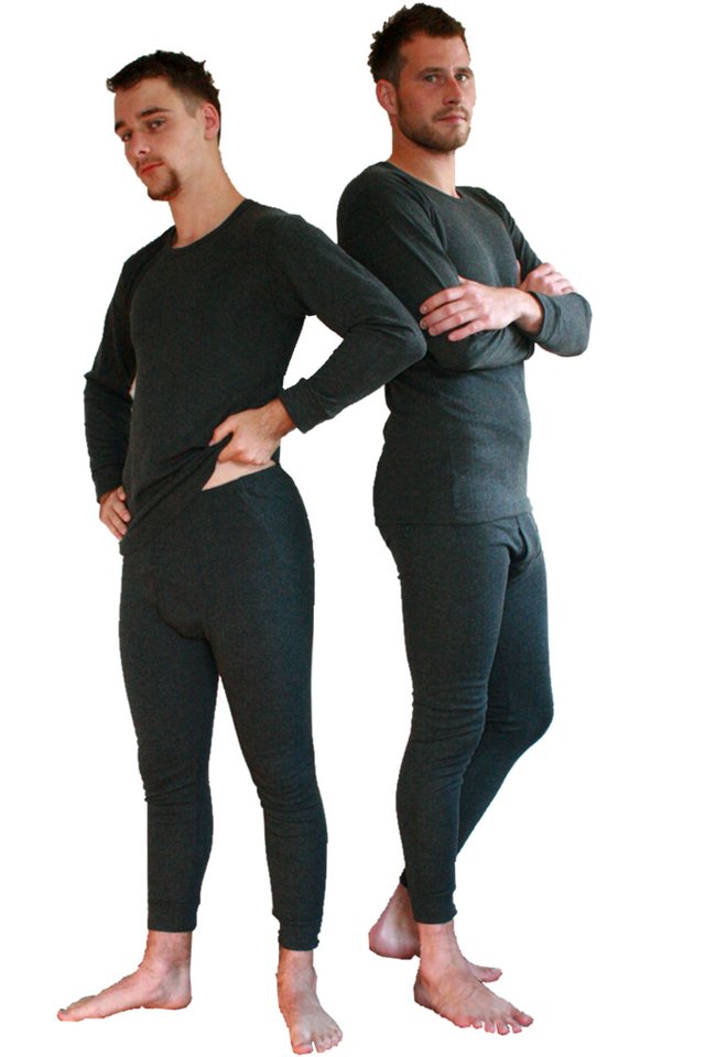Toker Collection® Thermounterhose Warme Thermo Unterhose 2 Stück bis Größe 14 (Packung, 2er-Pack) Gummi wechselbar von Toker Collection®