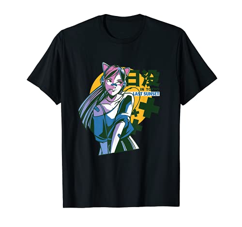 Tokyo Japanisches Mädchen Anime T-Shirt T-Shirt von Tokyo Japan Girl Anime T-Shirt