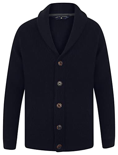 Hatton 2 Soft Knit Shawl Neck Cardigan in Ink - Tokyo Laundry - M von Tokyo Laundry
