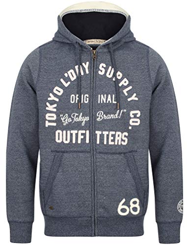 Marshall Bay Hoodie In Mood Indigo / Ivory - Tokyo Laundry-S von Tokyo Laundry