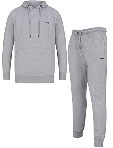 Palace Matching 2pc Hoody & Jogger Brushback Fleece Co-rd Set in Light Grey Marl – Tokyo Laundry - L von Tokyo Laundry