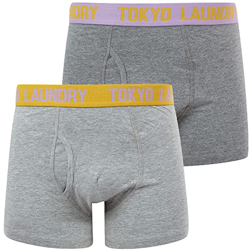 Starcross (2 Pack) Boxer Shorts Set in Artisan's Gold/Viola - Tokyo Laundry - L von Tokyo Laundry