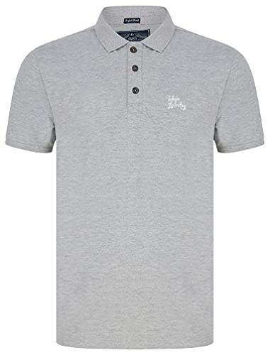 TOKYO LAUNDRY Herren Piqu� Poloshirt Hellgrau von Tokyo Laundry