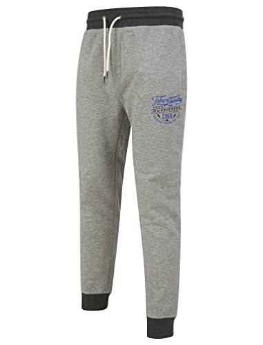 Tokyo Laundry Herren Bannering Jogginghose mit Bündchen, Hellgraues Grindle, 34-37 von Tokyo Laundry