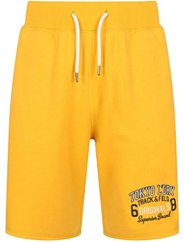 Tokyo Laundry Herren Sportshorts 'Otter Rock' (Yolk Gelb) L von Tokyo Laundry