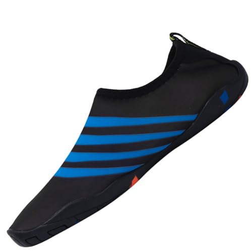 Tolaler Wasserschuhe Damen und Herren, Verdickte, rutschfeste, Schnell Trocknende, Robuste und Langlebige Strandschuhe/Reisen/Strand/Schwimmen von Tolaler