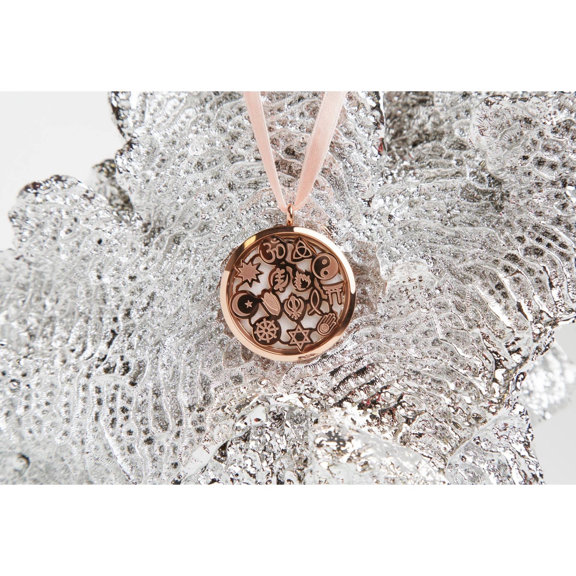 Toleranz Edelstahl Hängen Diffusor Handgefertigt - Rose Gold Ton von ToleranceTime